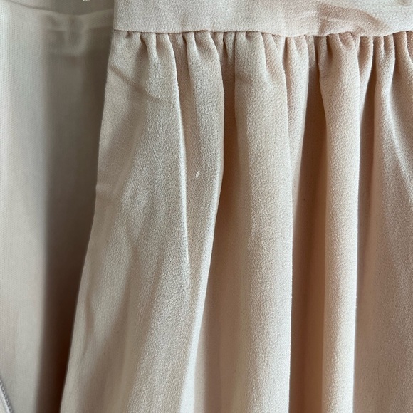 Blush Surplice Bridesmaid Maxi Dress Gown S NWOT - Picture 5 of 10